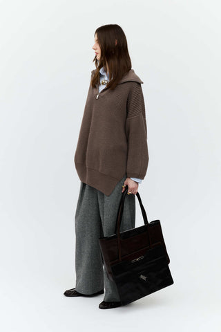 SWETER AUREN ZIP