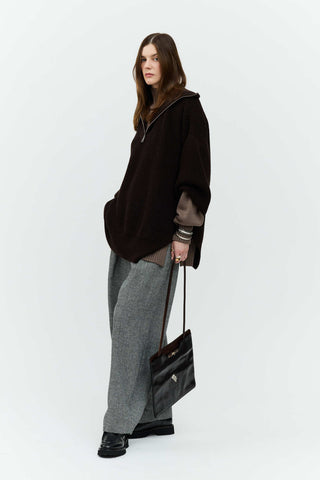 SWETER AUREN ZIP