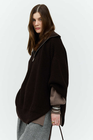 SWETER AUREN ZIP